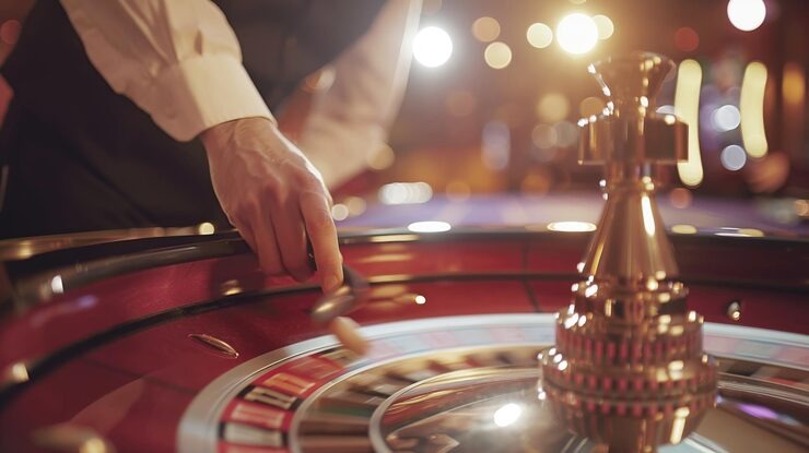 macantogel Speed Blackjack live-dealer studio with professional croupier and real-time card display